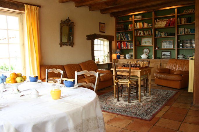 Le salon et la salle à manger